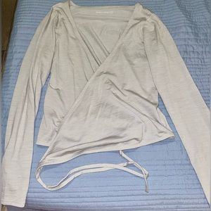 Outdoor Voices Wrap Top